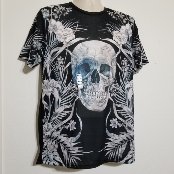 NWT Zara Man Floral Shirt - Picture 3 of 4